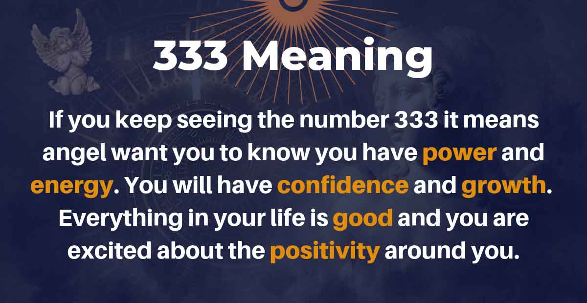 333 Meaning Love, Relationship & Money. Seeing 333