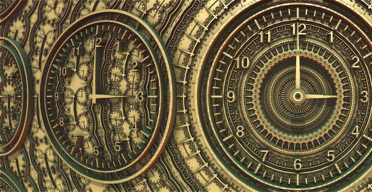 why do i keep seeing repeating numbers on the clock
