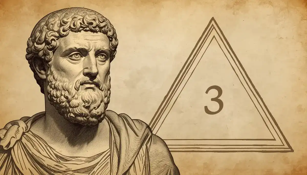 Pythagoras triad symbolism behind number 3 in numerology